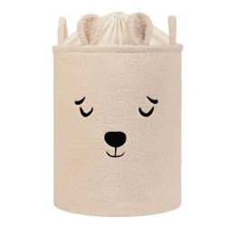 NORI prémium játéktároló kosár XL méret 35x45cm BÉZS