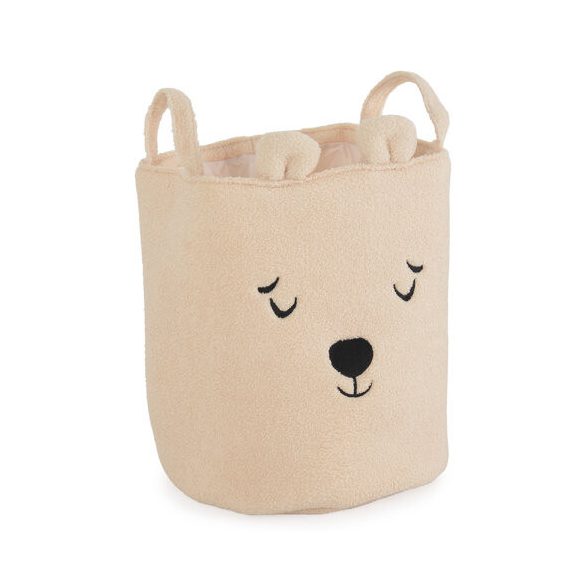 NORI prémium játéktároló kosár XL méret 35x45cm BÉZS