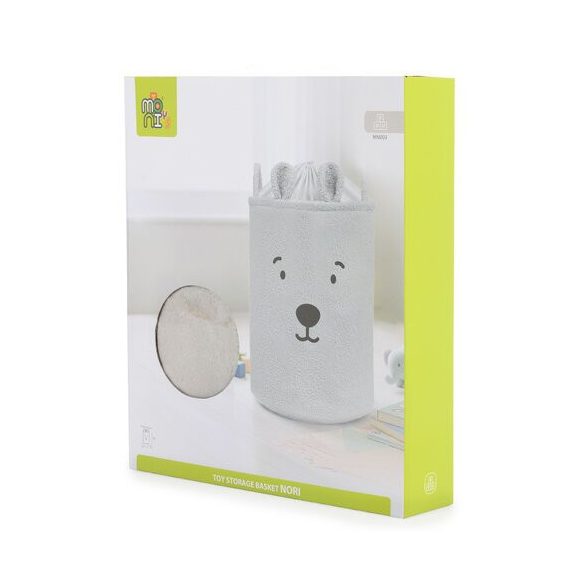 NORI prémium játéktároló kosár XL méret 35x45cm BÉZS