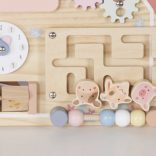 Moni Toys matatófal FARMOS, órával, állatokkal