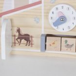 Moni Toys matatófal FARMOS, órával, állatokkal
