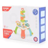 Műanyag zenélő activity asztal ÁLLATOS