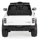 BO RAM MAMMOTH elektromos rendőrautó hangos bemondóval 107cm 2 motoros FEHÉR