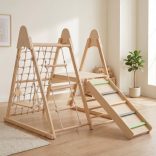 MONTESSORI fa mászóka hintával Little Gym