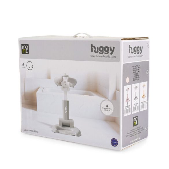 HUGGY tusoló állvány babáknak SZÜRKE