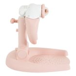 HUGGY tusoló állvány babáknak PINK