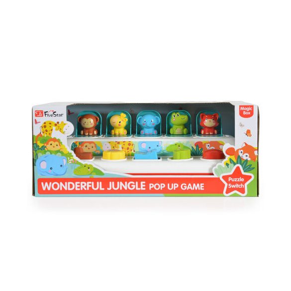 BÉBIJÁTÉK interaktív állatos PopUp game