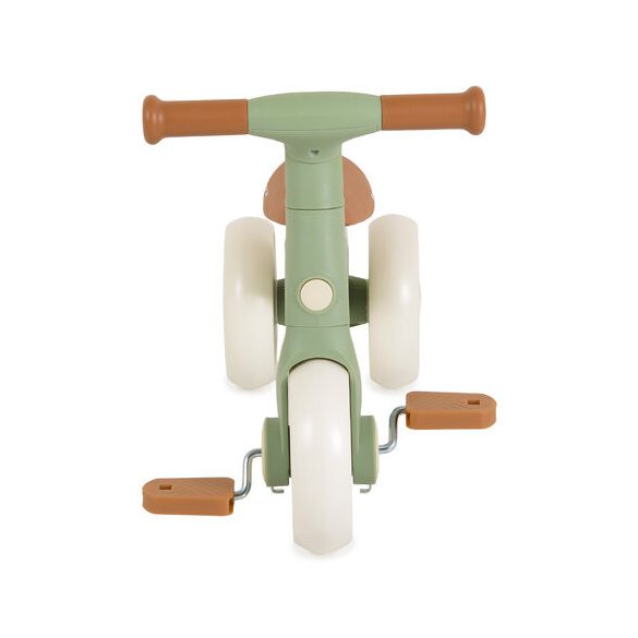 TRIZZI multifunkciós tricikli  3in1, egyensúly kerékpár, átalakítható ZÖLD