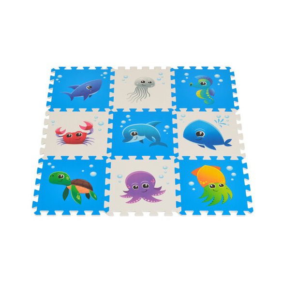 HABTAPI 9 db-os puzzle VÍZI ÁLLATOK