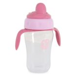 CUP csőrös itatópohár kiömlés mentes 270ml PINK