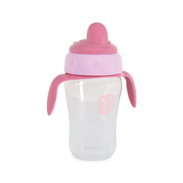 CUP csőrös itatópohár kiömlés mentes 270ml PINK