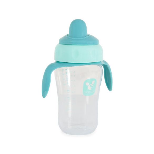 CUP csőrös itatópohár kiömlés mentes 270ml KÉK
