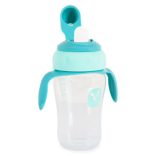 CUP csőrös itatópohár kiömlés mentes 270ml KÉK