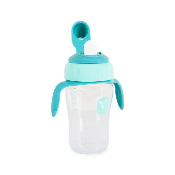 CUP csőrös itatópohár kiömlés mentes 270ml KÉK