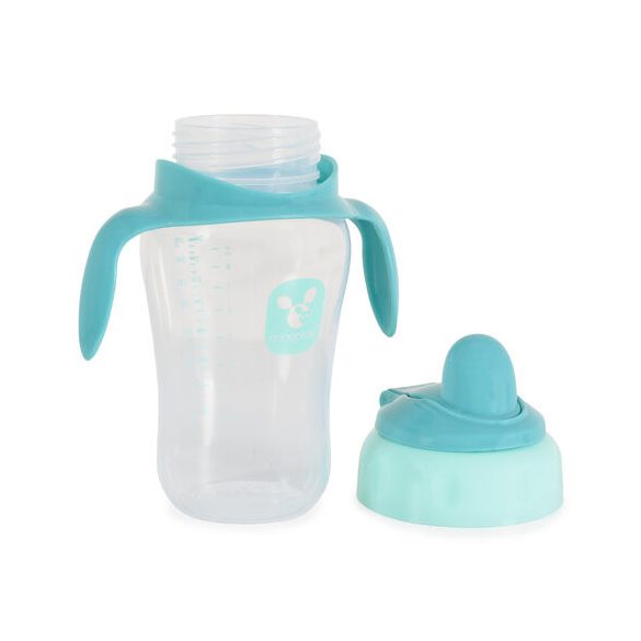 CUP csőrös itatópohár kiömlés mentes 270ml KÉK