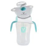 CUP csőrös itatópohár kiömlés mentes 270ml KÉK