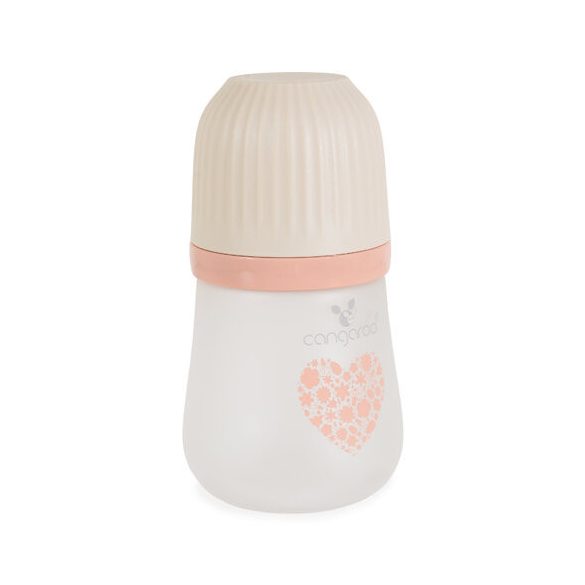 AMORI üveg cumisüveg széles szájú 180ml anticolic PINK