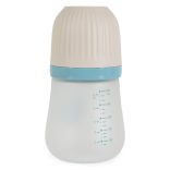 AMORI üveg cumisüveg széles szájú 180ml anticolic KÉK