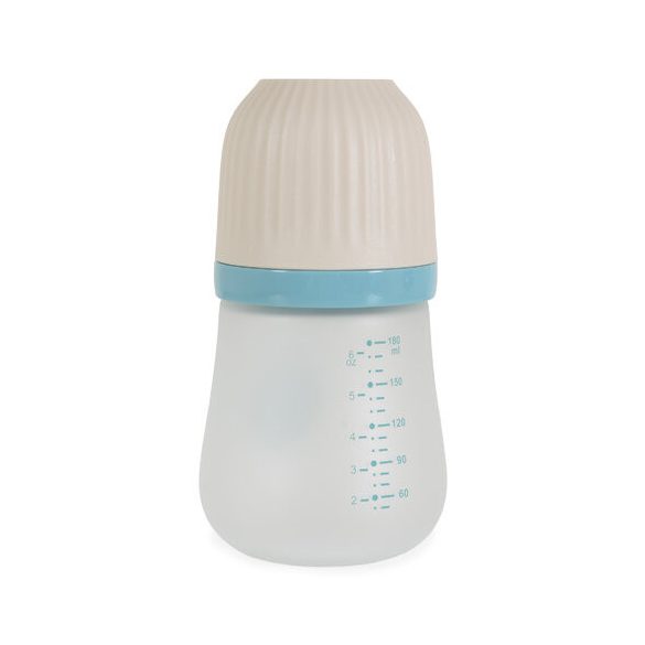 AMORI üveg cumisüveg széles szájú 180ml anticolic KÉK