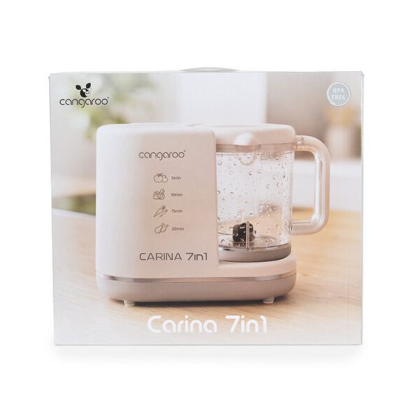 CARINA 7in1 multifunkcionális bébiételpürésítő és sterilizáló készülék