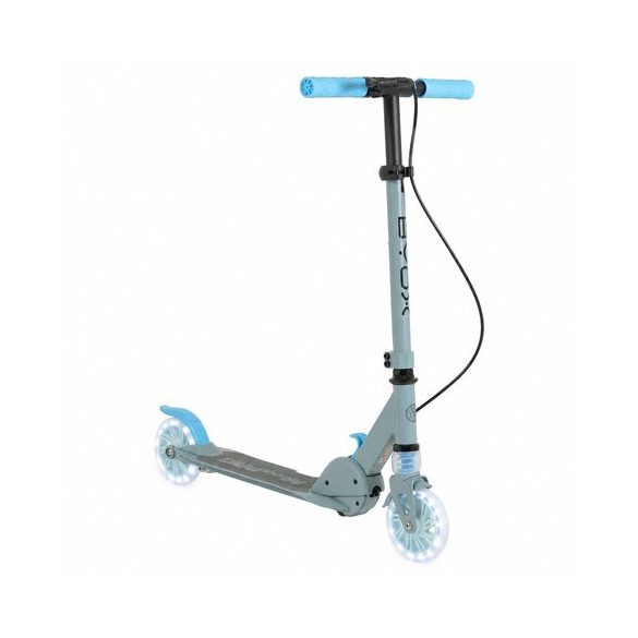 ManiaPro roller 50 kg-ig, világító kerekekkel KÉK