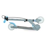 ManiaPro roller 50 kg-ig, világító kerekekkel KÉK