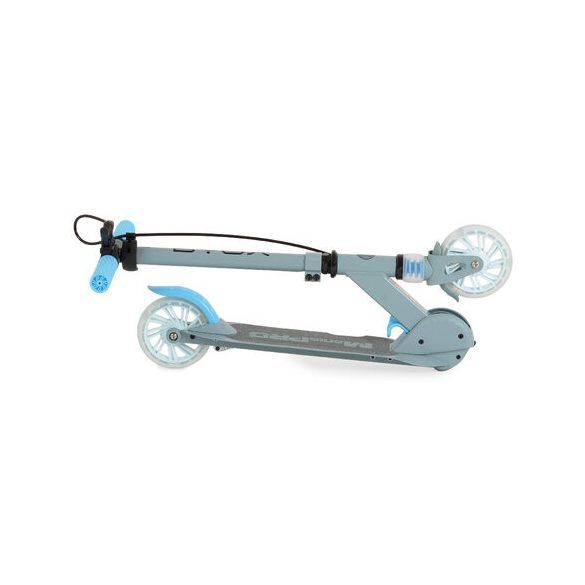 ManiaPro roller 50 kg-ig, világító kerekekkel KÉK
