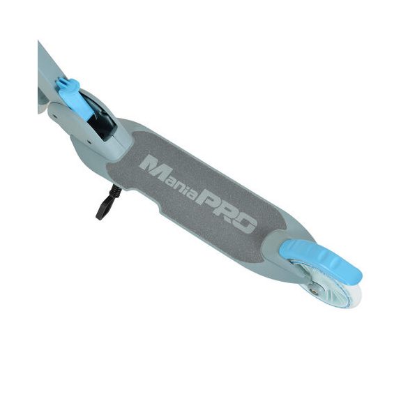 ManiaPro roller 50 kg-ig, világító kerekekkel KÉK