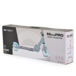 ManiaPro roller 50 kg-ig, világító kerekekkel KÉK