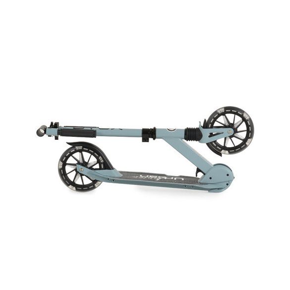 URBAN JUNIOR roller 80 kg-ig, világító kerekekkel, összecsukható KÉK
