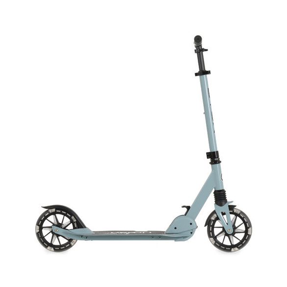 URBAN JUNIOR roller 80 kg-ig, világító kerekekkel, összecsukható KÉK