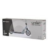 URBAN JUNIOR roller 80 kg-ig, világító kerekekkel, összecsukható KÉK