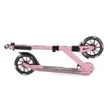 URBAN JUNIOR roller 80 kg-ig, világító kerekekkel, összecsukható PINK