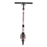 URBAN JUNIOR roller 80 kg-ig, világító kerekekkel, összecsukható PINK