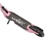 URBAN JUNIOR roller 80 kg-ig, világító kerekekkel, összecsukható PINK