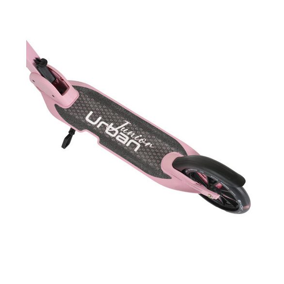 URBAN JUNIOR roller 80 kg-ig, világító kerekekkel, összecsukható PINK