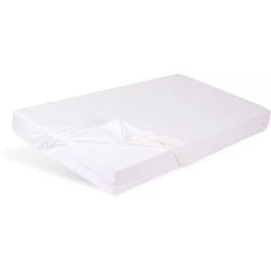 Lepedő kiságyba  gumis szegéllyel 60x120-70x140cm FEHÉR