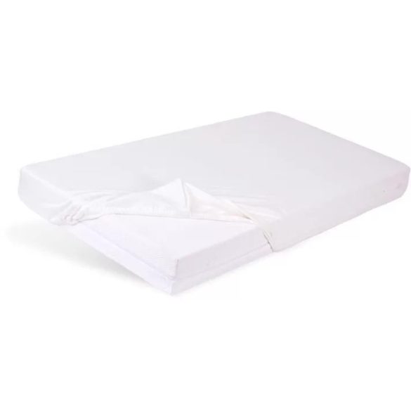 Lepedő kiságyba  gumis szegéllyel 60x120-70x140cm FEHÉR