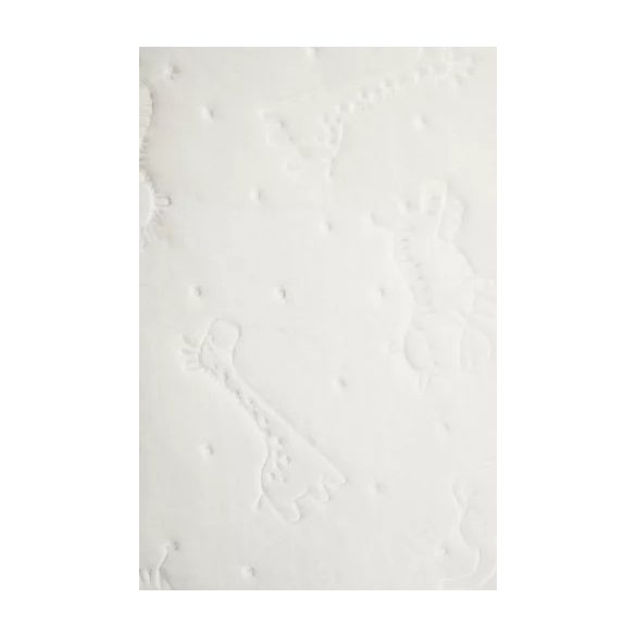 Baba takaró 75x90 cm állatos mintával FEHÉR