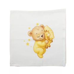 Texil tetra kifogó 140x140 cm SÁRGA MACI