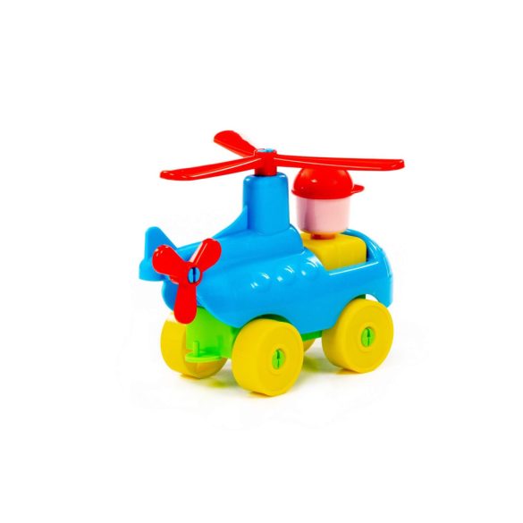 POLESIE műanyag helikopter KÉK