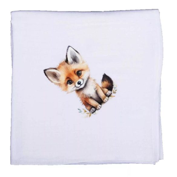Textil tetra pelenka 70x70cm RÓKA 